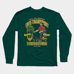 Steve The Arborist Tree Transport 1982 Long Sleeve T-Shirt